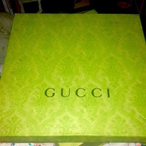 Gucci shirt with matching shoes…